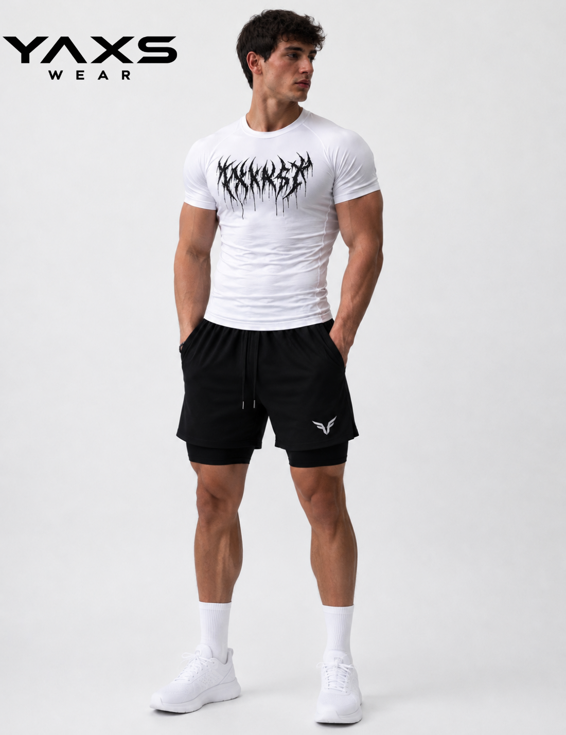 YAXS VENOM ENSEMBLE SPORTIF WHITE