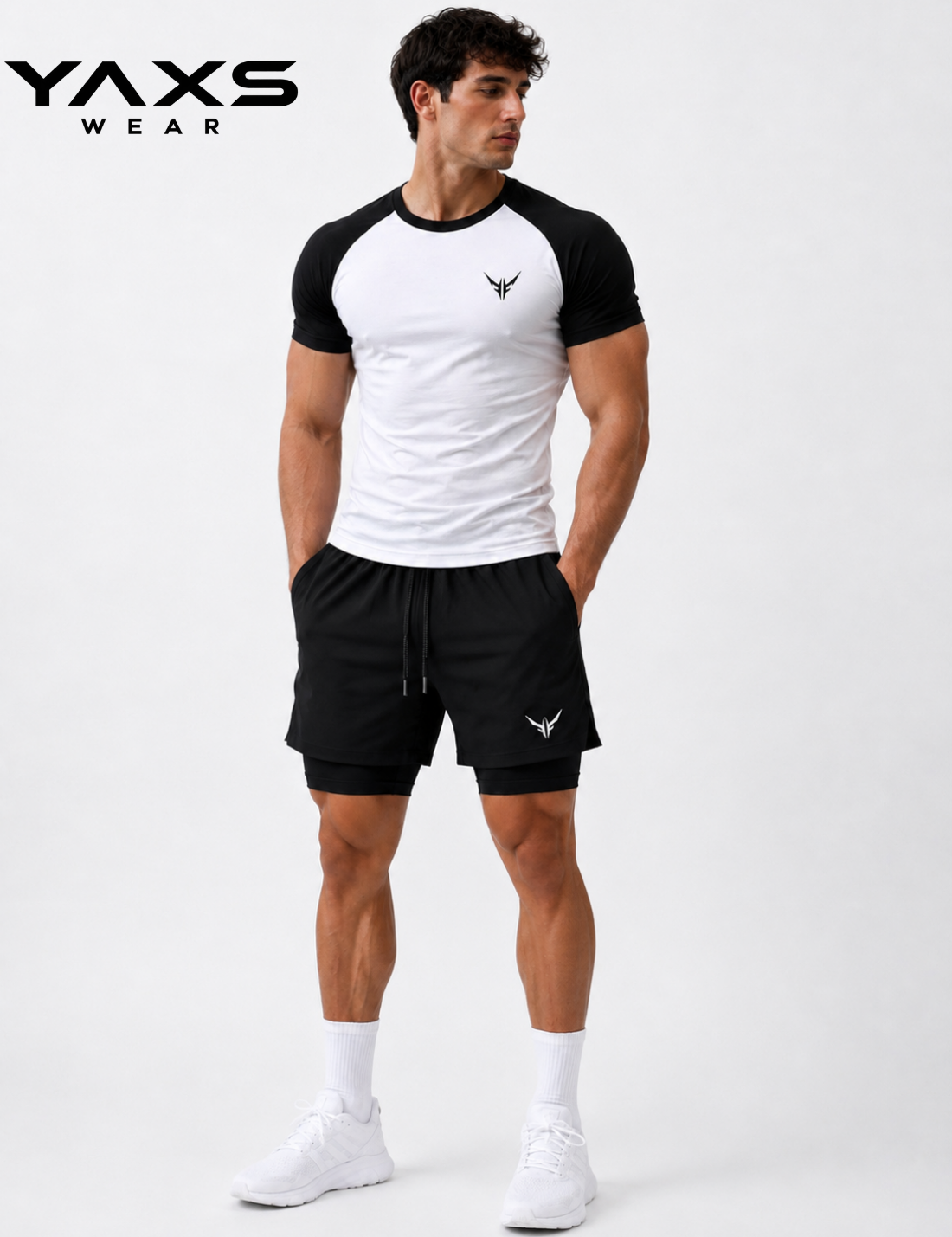 YAXS ENSEMBLE SPORTIF WHITE