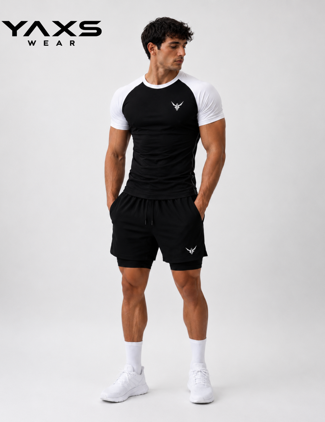 YAXS ENSEMBLE SPORTIF BLACK