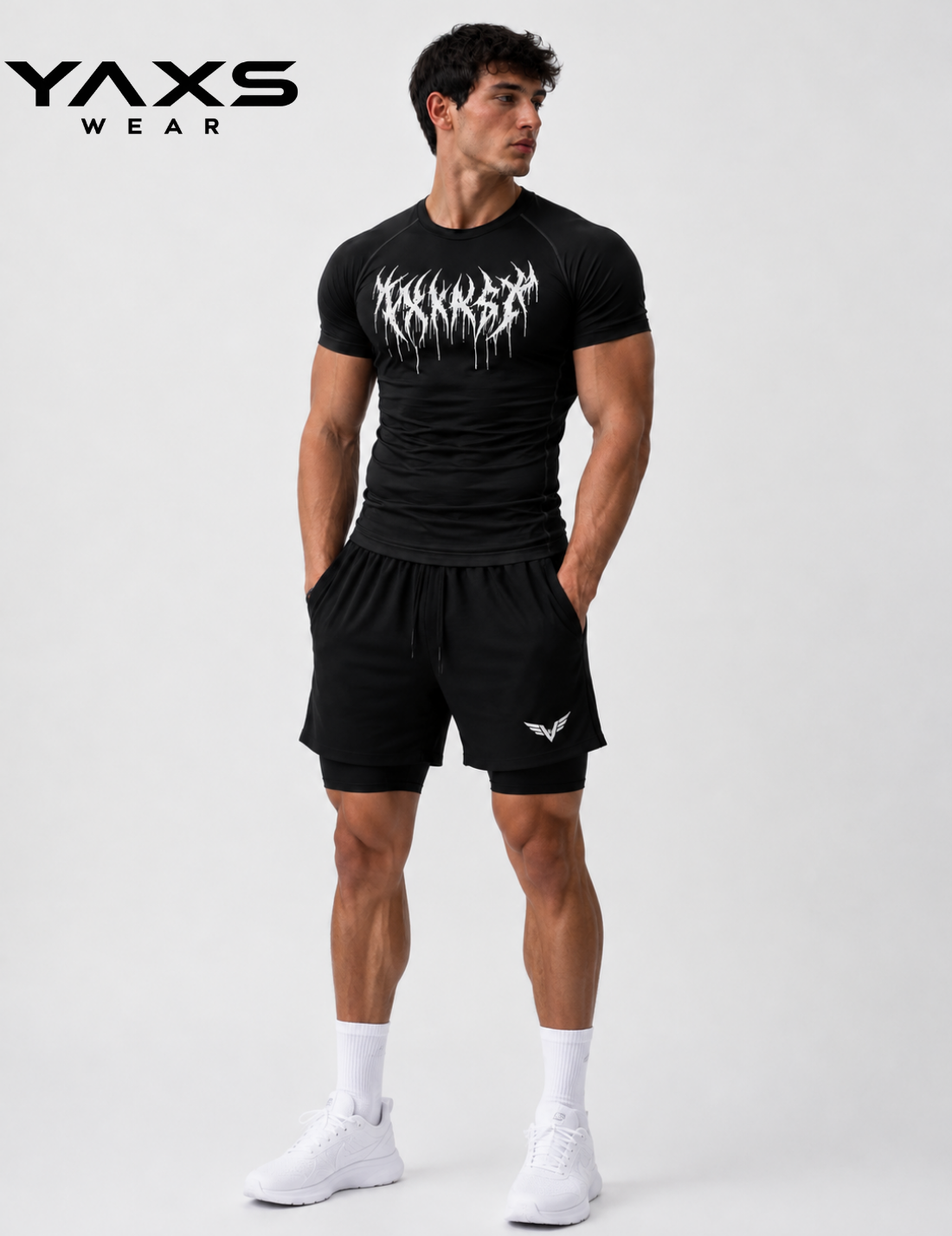 YAXS VENOM ENSEMBLE SPORTIF BLACK