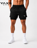 YAXS 2IN1 COMPRESSION SHORT